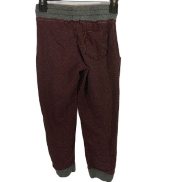 Amplify Boys Jogger Pants Maroon Stretch Waist Size Small 8 Preowned - Picture 4 of 8